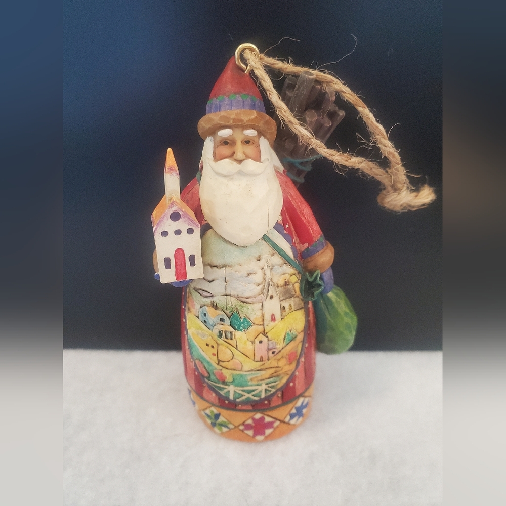 Jim Shore "God's Blessings Are Forever" Santa Claus ornament